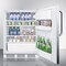 Summit Appliance Div. Summit -ADA Comp Built-In Undercounter Refrigerator, Complete S/S, Front Lock FF6LW7CSSADA - alternate 2